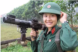 Nữ thủ khoa huấn luyện ở trường Trần Quốc Tuấn