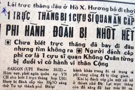Quân lực VNCH choáng váng vì mất chiếc trực thăng UH-1