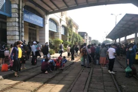 Đường sắt chạy thêm hàng chục mác tàu dịp nghỉ lễ 30-4 sắp tới