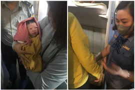 Đỡ đẻ thành công cho một sản phụ bất ngờ sinh con trên tàu SE4