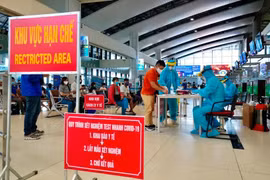 Lập điểm xét nghiệm kháng nguyên nhanh SARS-CoV-2 tại các sân bay
