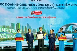 Acecook Việt Nam thăng hạng đột phá tại TOP 100 doanh nghiệp phát triển bền vững 