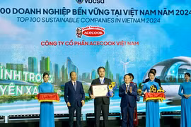 Acecook Việt Nam thăng hạng đột phá tại TOP 100 doanh nghiệp phát triển bền vững 