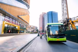 99,9% số lượt xe buýt Hà Nội được đánh giá chất lượng 5 sao 