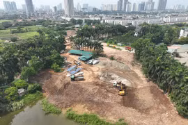 Có hay không việc lợi dụng thi công đường Lê Quang Đạo kéo dài để lấp hồ Blốc?