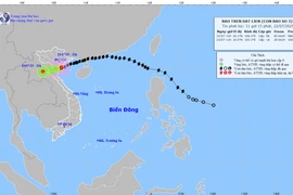 Bão số 3 đổ bộ vào Hưng Yên- Ninh Bình, Bắc bộ còn mưa lớn vài ngày tới