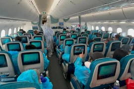 Chuyến bay đầu tiên đưa 240 công dân Việt Nam từ Hoa Kỳ về nước trong năm 2021