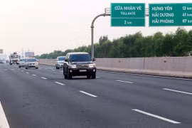 Sáu tháng đầu năm, tuyến cao tốc hiện đại nhất cả nước thu bao nhiêu tiền phí?