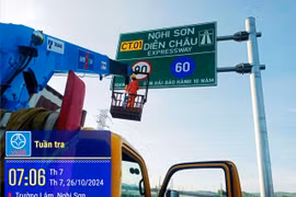 Cục Đường bộ nói gì về lùm xùm xóa bỏ dòng chữ “bảo hành 10 năm” trên cao tốc Nghi Sơn- Diễn Châu?