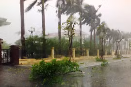 Bão Thần sấm trượt qua Móng Cái tiến lên miền núi phía Bắc