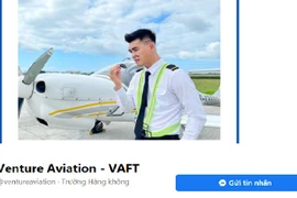Cảnh báo Công ty Venture Aviation quảng cáo sai phép đào tạo, huấn luyện phi công