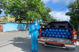 Tạo thuận lợi cho xe vận chuyển oxy đi TP.HCM và các tỉnh Tây Nam bộ