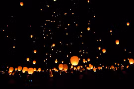 Thả đèn trời trung thu, diều giấy uy hiếp an toàn khu vực sân bay Nội Bài