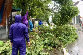 Bão số 2 suy yếu thành áp thấp, toàn Bắc bộ mưa lớn hết ngày mai