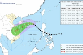 Bão Fengshen kết hợp không khí lạnh gây mưa cực lớn đến 900mm ở Trung bộ