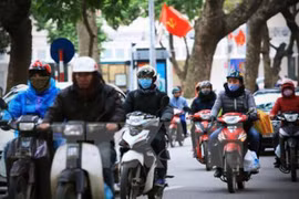 Không khí lạnh tăng cường, Bắc bộ trời rét, miền Trung nhiều nơi bị cô lập