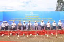 Khởi công xây dựng trục đường Mỹ Đình- Ba Sao- Bái Đính