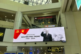 Các sân bay đồng loạt dừng chiếu quảng cáo dịp tang lễ Tổng Bí thư Nguyễn Phú Trọng