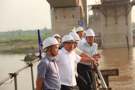 "Chốt" thông xe hầm chui Lê Văn Lương- Vành đai 3 vào ngày 10-10 tới