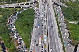 Phân luồng giao thông phương tiện ra vào Hà Nội dịp Tết để giảm ùn tắc