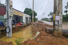 Dự án mở rộng tỉnh lộ 414C: Thi công cẩu thả, mất an toàn giao thông nghiêm trọng