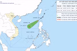 Bão số 12 vừa suy yếu, Biển Đông lại dậy sóng vì áp thấp nhiệt đới mới
