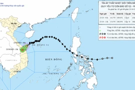 Bão Fengshen suy yếu thành áp thấp, sáng nay đổ bộ đất liền Đà Nẵng- Quảng Ngãi