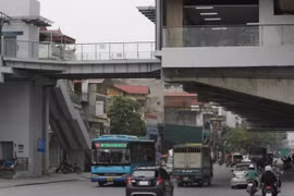 55 tuyến buýt kết nối đường sắt Cát Linh- Hà Đông ngay khi vận hành