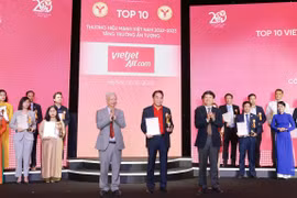 Vietjet được vinh danh “Thương hiệu mạnh – tăng trưởng ấn tượng” 2023 