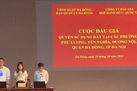 80% số người trúng đấu giá khu đất gần nghĩa trang ở quận Hà Đông bỏ cọc