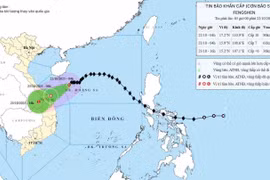 Bão Fengshen cách Huế-Quảng Ngãi gần 300km, Đà Nẵng là tâm điểm mưa cực lớn từ trưa nay