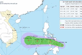 Đêm nay, áp thấp nhiệt đới tràn vào Biển Đông
