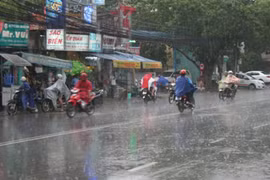 Mưa rào và giông trong suốt kỳ nghỉ lễ Quốc khánh