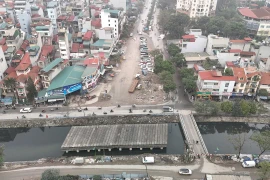 Vành đai 2,5, đoạn Đầm Hồng-Giải Phóng: 11 năm dang dở 1,6 km đường