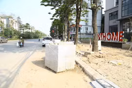 Đào bới tung vỉa hè khi chưa được phép, chủ đầu tư NTHome bị phạt 12 triệu đồng