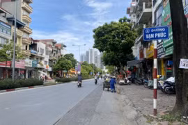 Lưu ý: Từ hôm nay 25-3, tổ chức lại giao thông nút Chu Văn An- Vạn Phúc