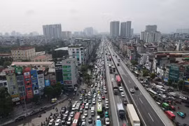 Phát hiện nhiều gối cầu Vành đai 3 trên cao bị xô lệch