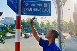 Các tuyến phố trung tâm Hà Nội sẽ được gắn mã QR