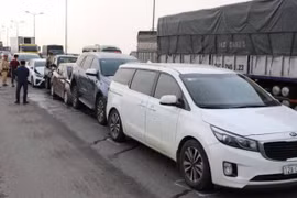 Lưu lượng xe qua cầu Thanh Trì gấp 8 lần thiết kế, giảm ùn tắc và tai nạn như thế nào?