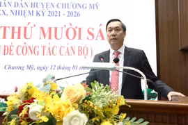 Huyện Chương Mỹ có Chủ tịch mới