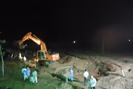 Đã khắc phục xong sự cố vỡ đường ống nước sạch Sông Đà