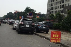 Thu hồi Giấy phép trông giữ xe ở khu bán đảo Linh Đàm của Công ty Tân Thành