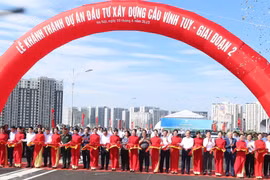 Hà Nội thông xe cầu Vĩnh Tuy 2