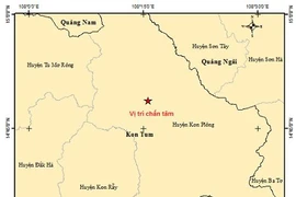 Động đất cường độ 3,8 độ richter tại huyện Kon Plông (Kon Tum)