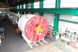 Robot đường sắt Nhổn-ga Hà Nội bắt đầu đào hầm từ quý I-2021