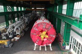 Giữa tháng 1-2021, bắt đầu chạy thử robot đào hầm metro Nhổn- Ga Hà Nội 