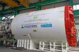 Robot sẽ đào ngầm đường sắt đô thị Nhổn- Ga Hà Nội từ cuối tháng 7