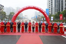 Thông xe đường Vành đai 2 trên cao Ngã Tư Sở- Vĩnh Tuy