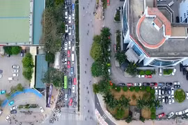 Nút giao Phạm Hùng- Nguyễn Hoàng thông thoáng hơn sau điều chỉnh