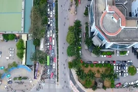 Nút giao Phạm Hùng- Nguyễn Hoàng thông thoáng hơn sau điều chỉnh